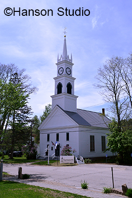 Tamworth, NH - Congregational Church - Spring